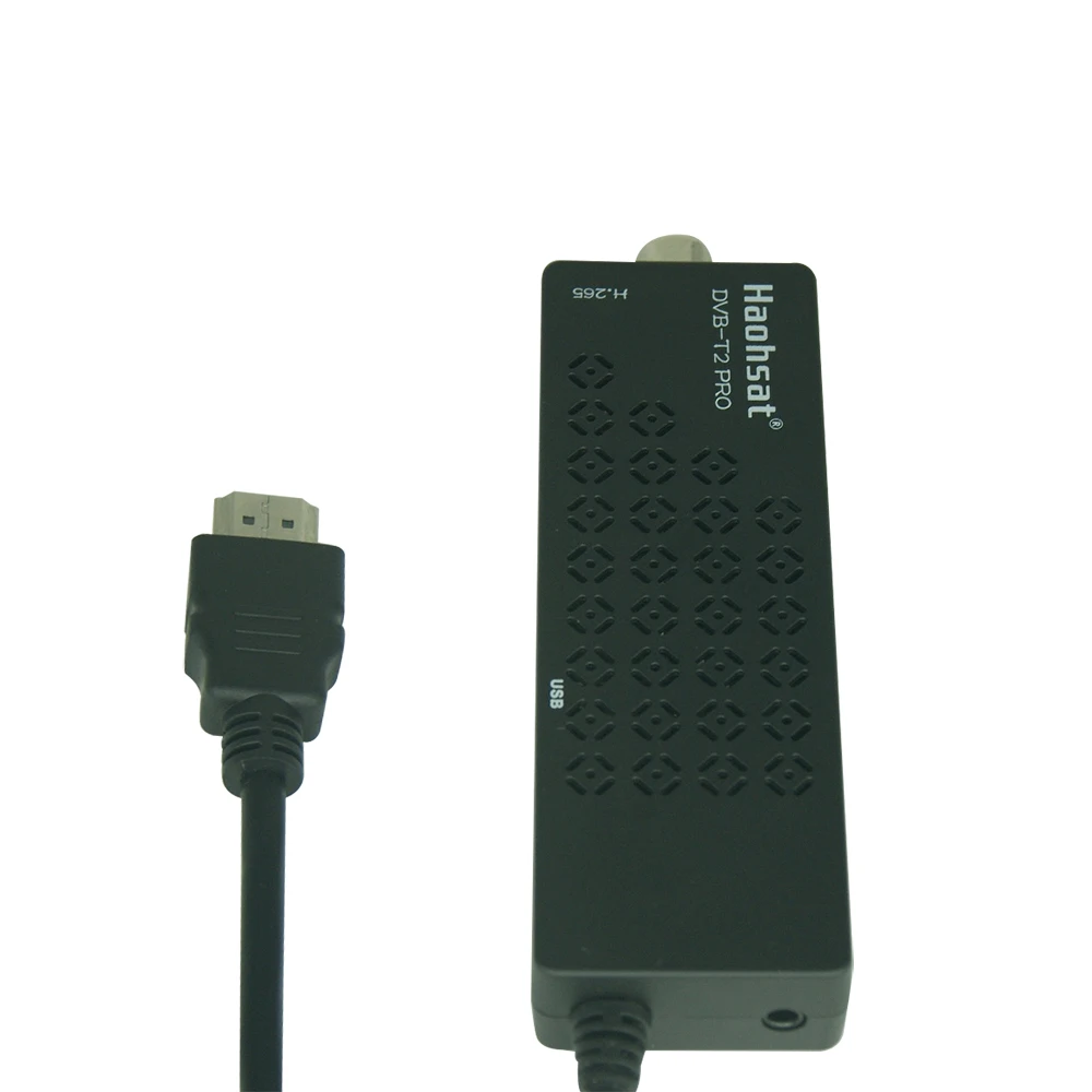 Цифровой наземный декодер Haohsat DVB T2PRO итальянский ресивер TDT H.265 HEVC 10 бит с USB Wi-Fi