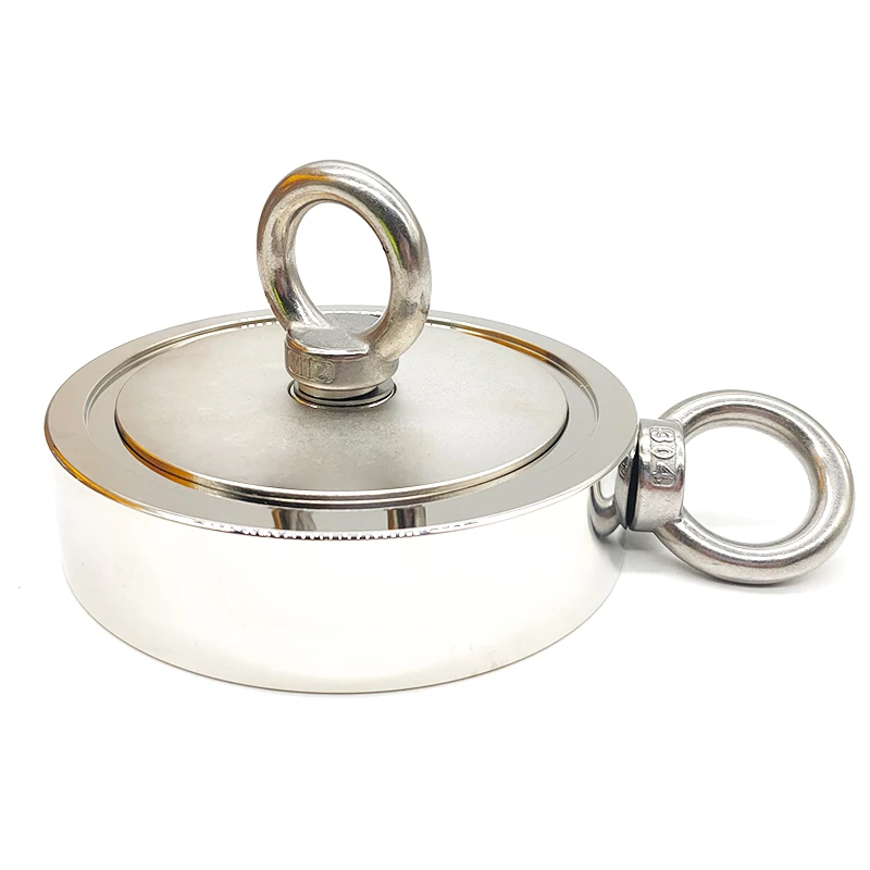 Рыболовный Магнитный комплект D135 мм с веревкой скребком пластиковый чехол d5.31