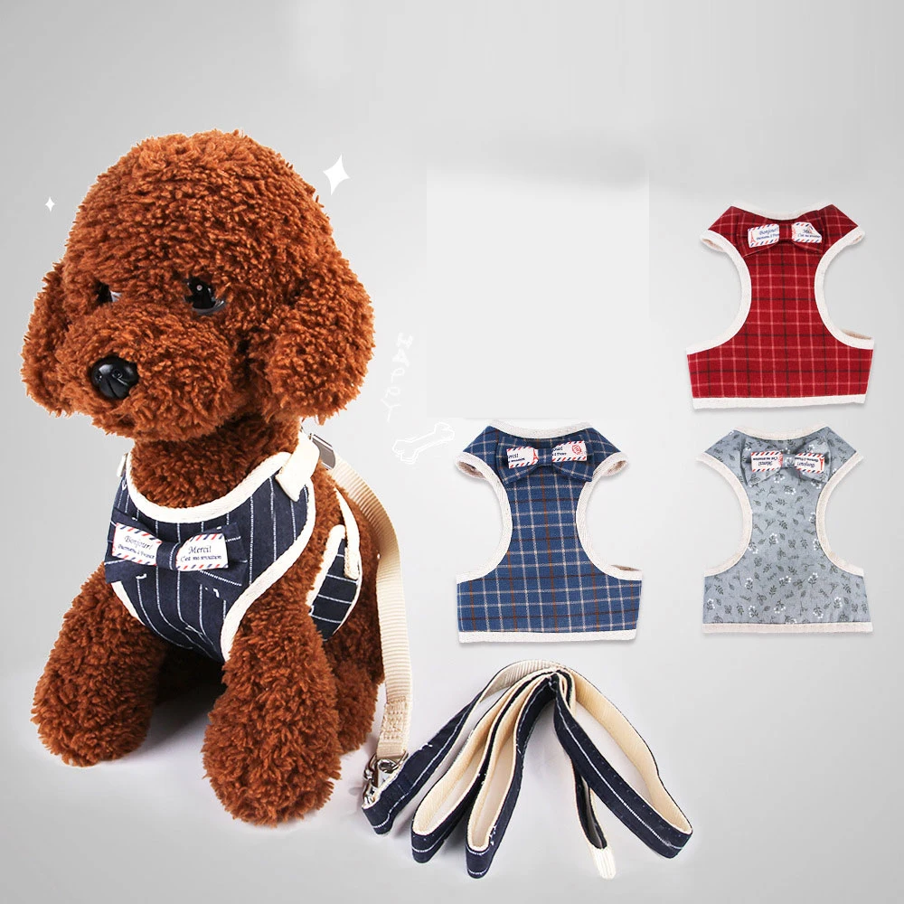 2 шт./компл. поводок для собак антиразрывная Регулируемая шлейка питомцев мягкий