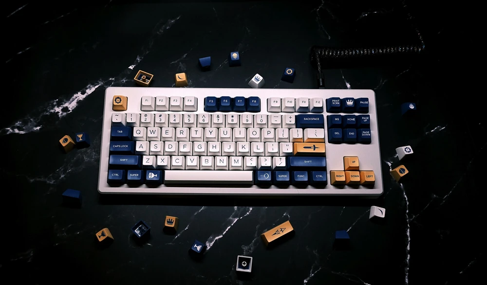 Domikey DCS SA abs doubleshot keycap Knight King профиль для mx stem клавиатура покер 87 104 gh60 xd64 xd68 xd84 xd96 xd75