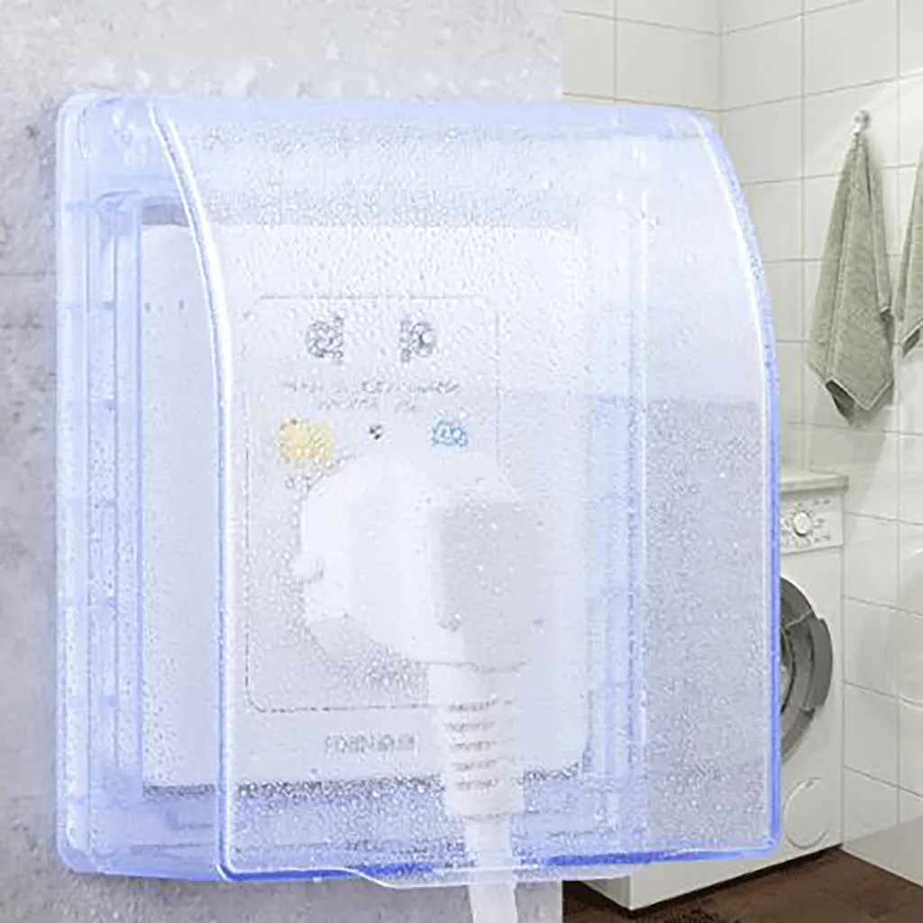 Universal switch socket Protective box Dust cover for 86 Type wall Rectangular household waterproof | Дом и сад