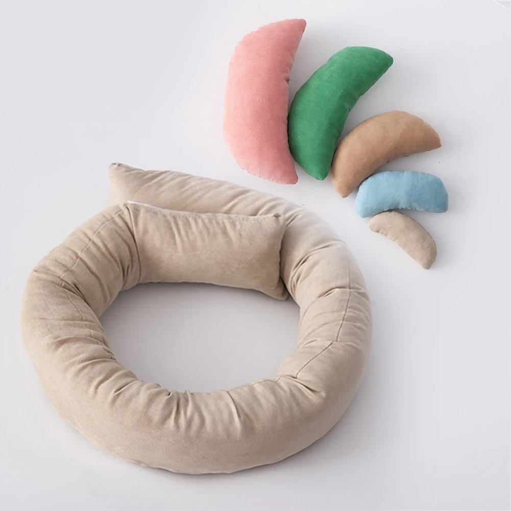 6pcs/Set Baby Photography Donut Belt Pillow Environmental Protection and Durability Infant Photo Posing Props Cushion | Мать и ребенок