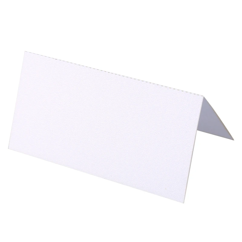 

Hot Sale 100 Blank Table Name Place Cards, Many Colours - White, Party, Wedding