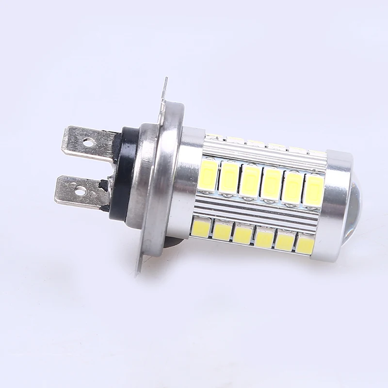 Автомобильные светодиодсветодиодный лампы POSSBAY белые H7 5630 5730 33 SMD для