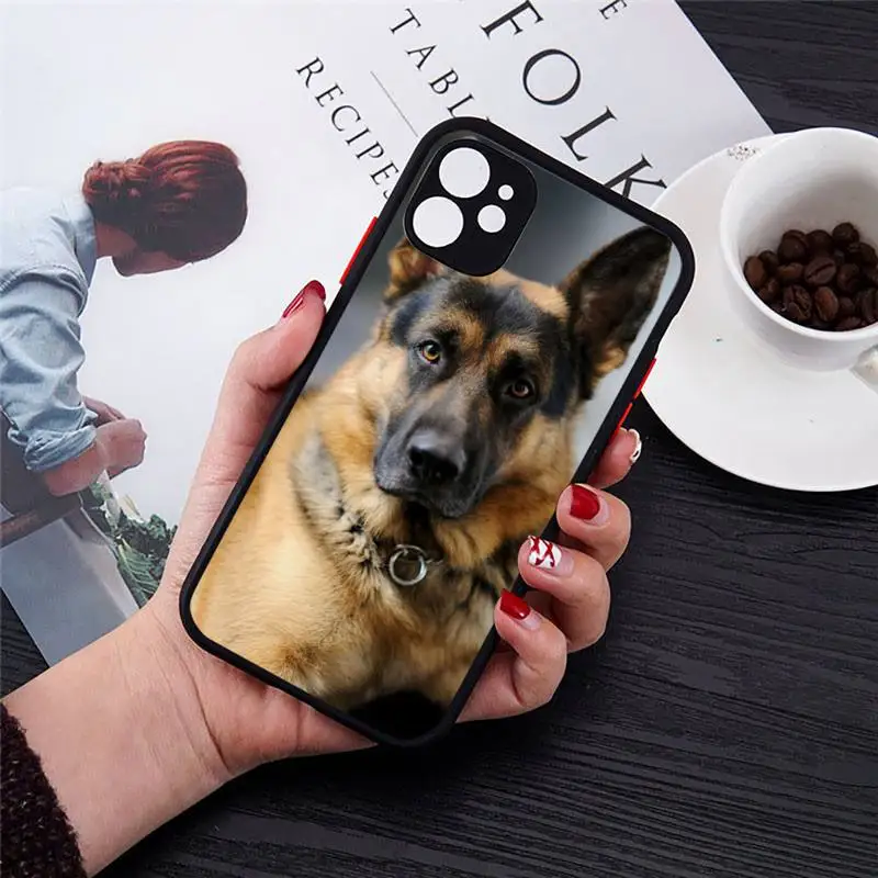 

dog cute animal best friends Phone Case matte transparent For iphone 7 8 11 12 plus mini x xs xr pro max cover