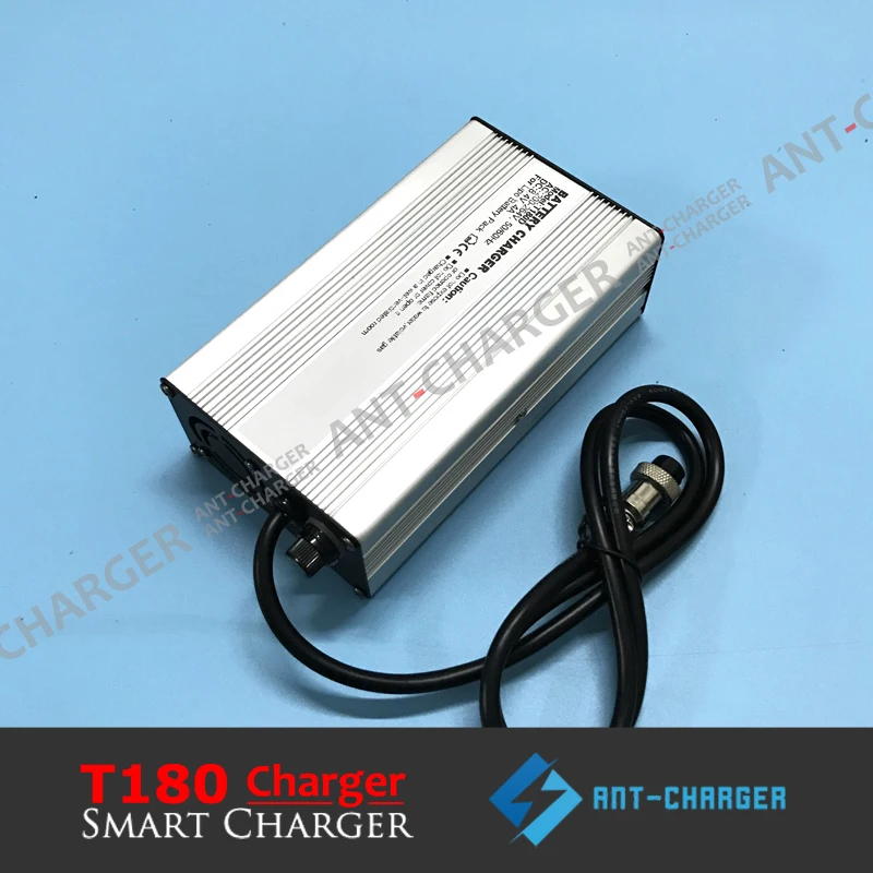 T180 63V 2.5A Electric Bike Scooter E-bike Power Tool Charger for 54V/55.5V/60V 15s Lithium Ion/Lipo/Li-ion Battery 100-240VAC |