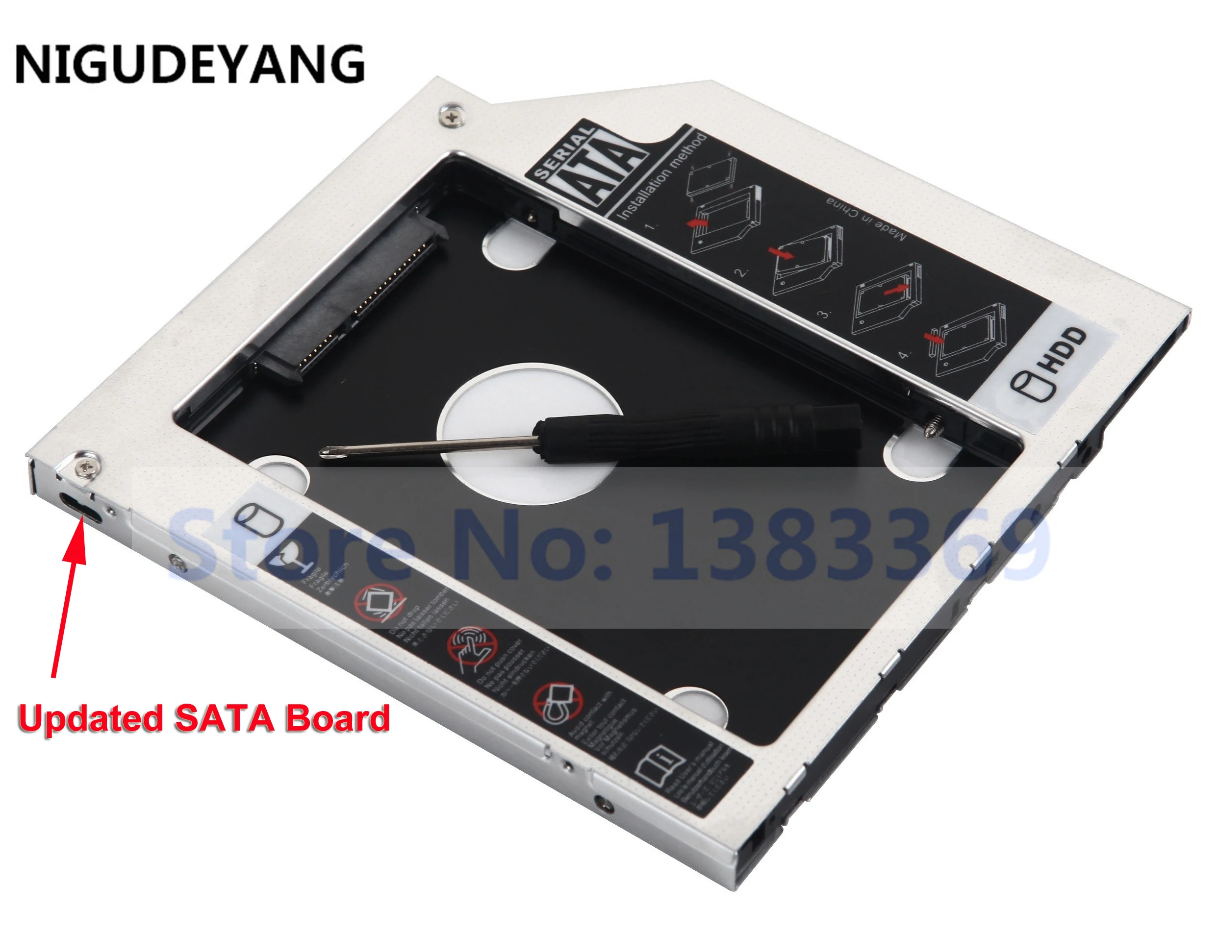 Переходник для жесткого диска SATA Sony Vaio VPCS11X9E VPC-S11V9E AD-7930H DVD NIGUDEYANG 2ND HD SSD | Компьютеры