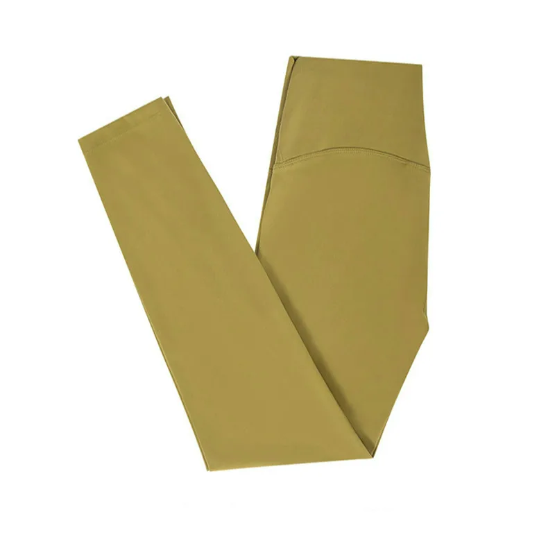 

2020 New Summer Women Naked-feel Workout Gym Trousers Yoga Pants Sportswear Squat Proof High Waist Fitness Tights Sport Leggings