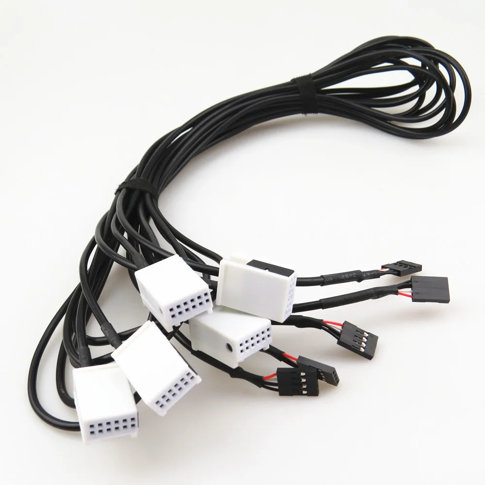 FHAWKEYEQ 5 компл. AUX USB совместимый переключатель + КАБЕЛЬ жгута хвостового штекера