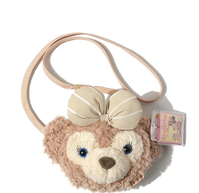 

Кавайная плюшевая кукла Duffy мягкие сумки через плечо с кроликом, милая сумка через плечо, сумки для монет, мягкие детские подарки, детская иг...