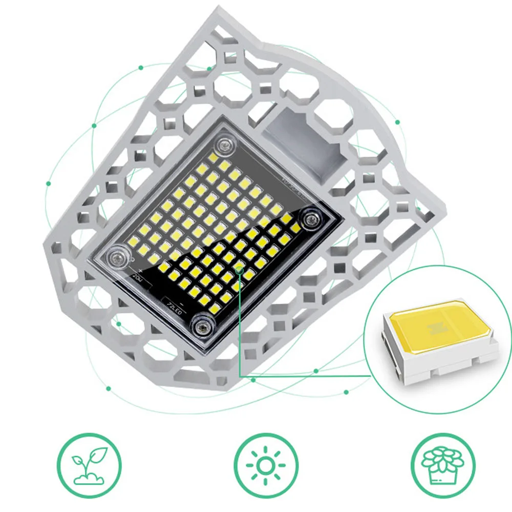 450W светодиодный Grow светильник E26 E27 Фито лампа Sunlike полный спектр гидропоническая