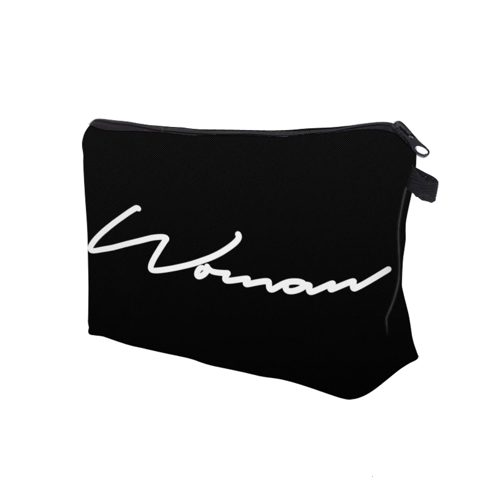 Deanfun Wow Letters Cosmetic Bag Waterproof Makeup For Girls Storage Bags Women Accessories Gift 51514 |