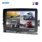 Автомобильный 4-контактный ЖК-дисплей, AHD, IPS, 4 дюйма, поддержка AHD-камеры 960P со слотом для SD-карты