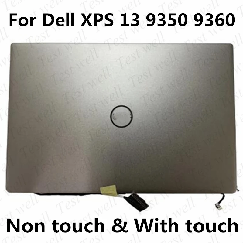 Для Dell XPS 13 9350 9360 в сборе P54G P54G002 ЖК-экран 3200*1800 QHD с сенсорным дигитайзером или 1920*1080