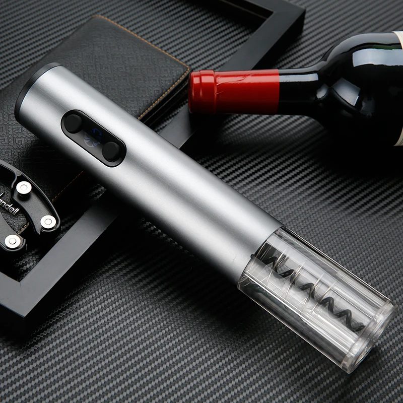 

Automatic Electric Wine Opener Bottle Opener Portable Household Foil Cutter Electric Wine Bottle Opener news kitchen Corkscrew