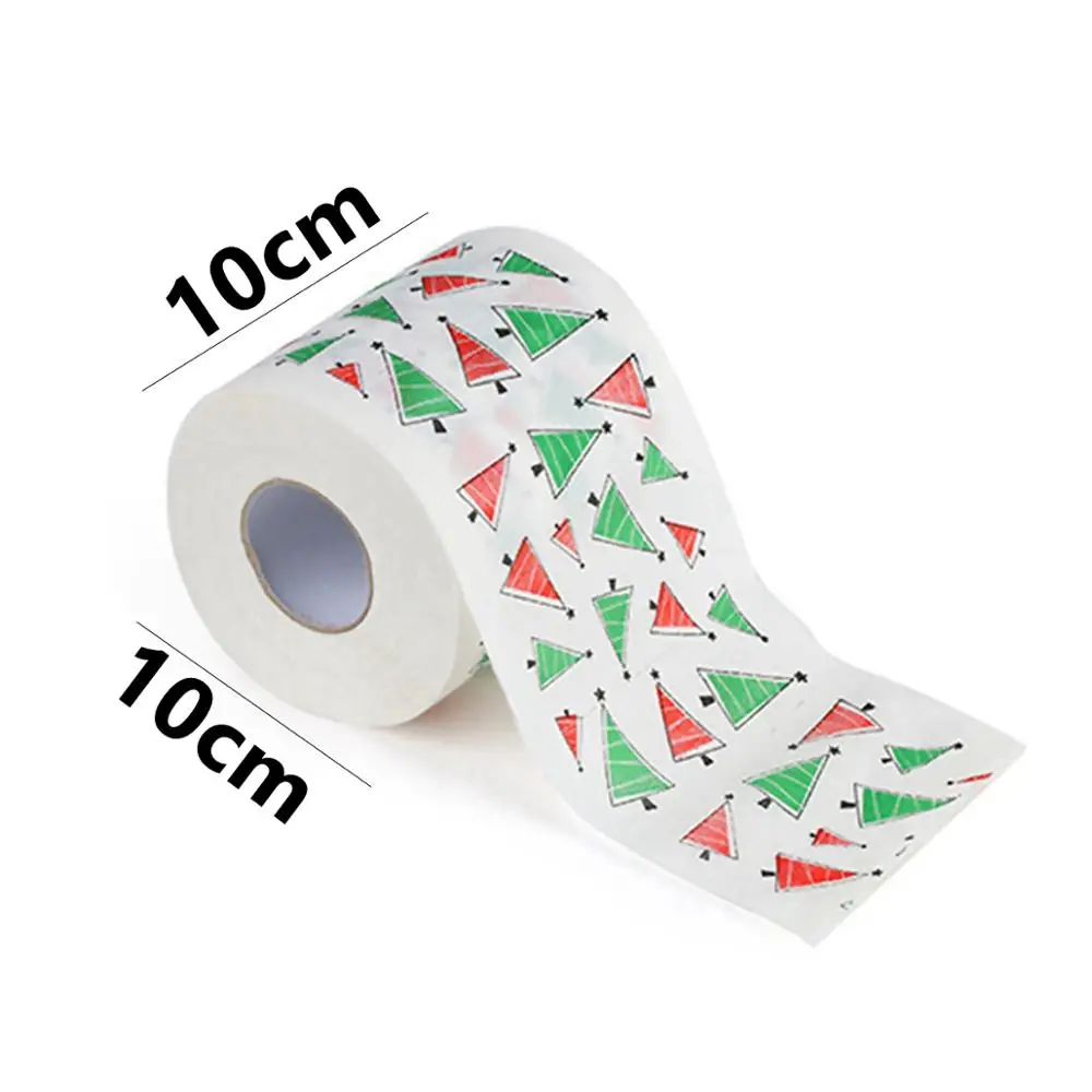 Xmas Paper4 Taoup 1 шт. мультяшная Рождественская Подарочная коробка Упаковка металлические рождественские украшения Декор для дома Noel Navidad Санта Клаус рождественские Вечерние - Цвет: Xmas Paper4