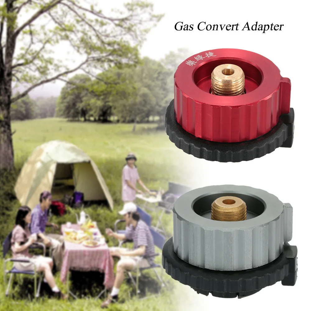 Открытый Кемпинг Пешие прогулки плита горелки газа преобразования адаптер Сплит