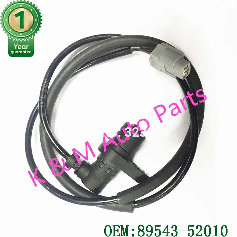 

High Quality Front Left ABS Wheel Speed Sensor OEM 89543-52010 Fits for 2002-2007 FOR Toyota Vios Echo Yaris Vitz Scion XA XB