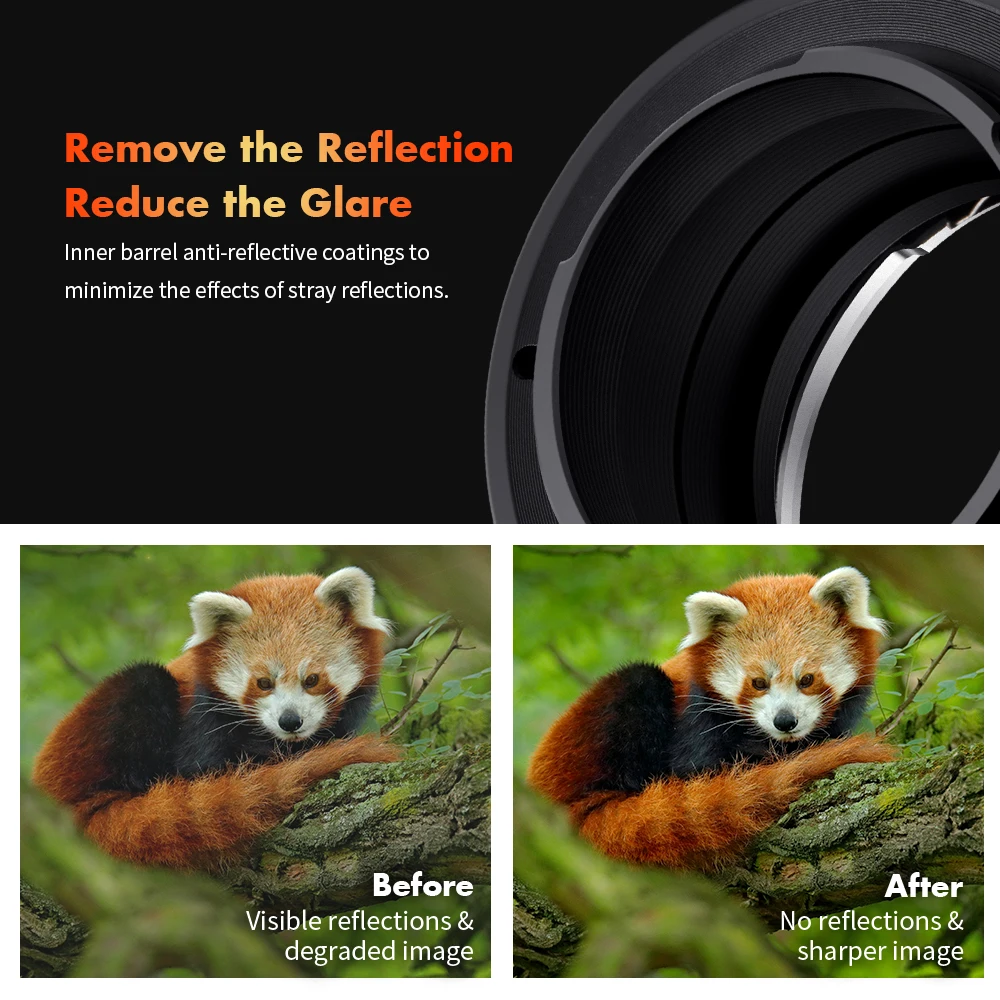 K&ampF Concept adapter for Nikon G mount lens to Fujifilm X-Pro2 X-A2 X-E1.X-T1 X-T2 X-T20 X-T3 X-T30 | Lens Adapter