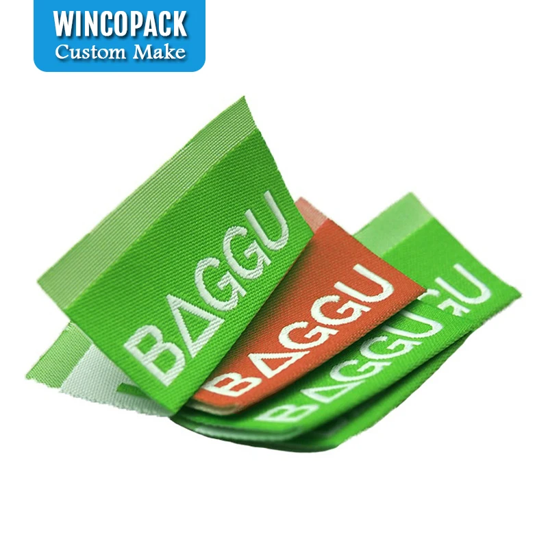 

Private Clothes Main Labels Custom Logo Woven Labels WL069