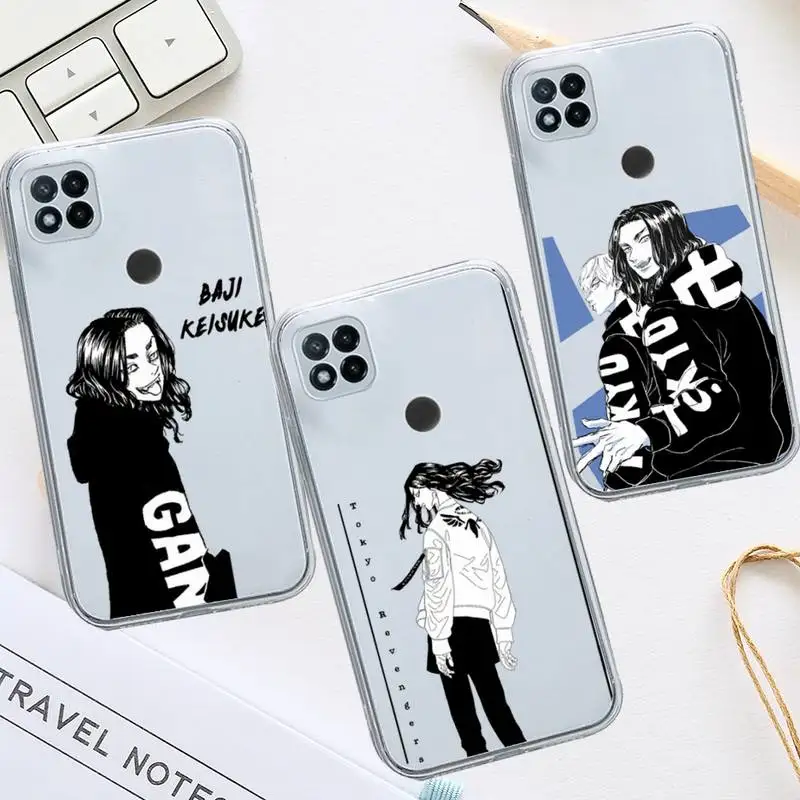 

Keisuke Baji Tokyo Avengers revengers Phone Case Transparent for Xiaomi redmi note 8 9 10 11 t lite pro ultra mix 4 k40