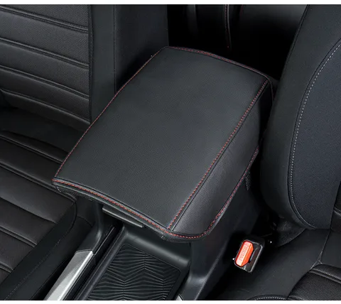 Кожаная защитная накладка на подлокотник автомобильной центральной консоли для Honda CRV 2017 2018