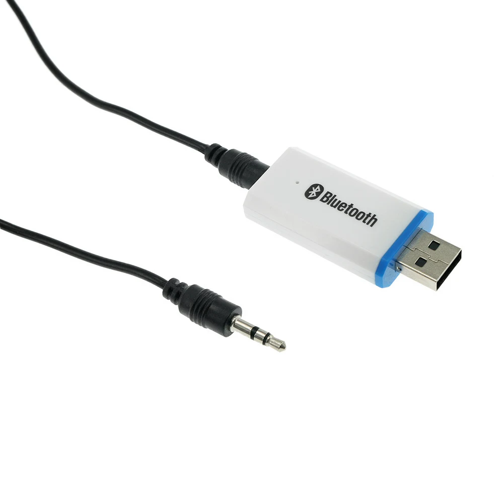 

USB Adapter Music 3.5mm 5.0 2 In 1 Accessories High Speed Stereo Car Wireless Media Receiver Portable