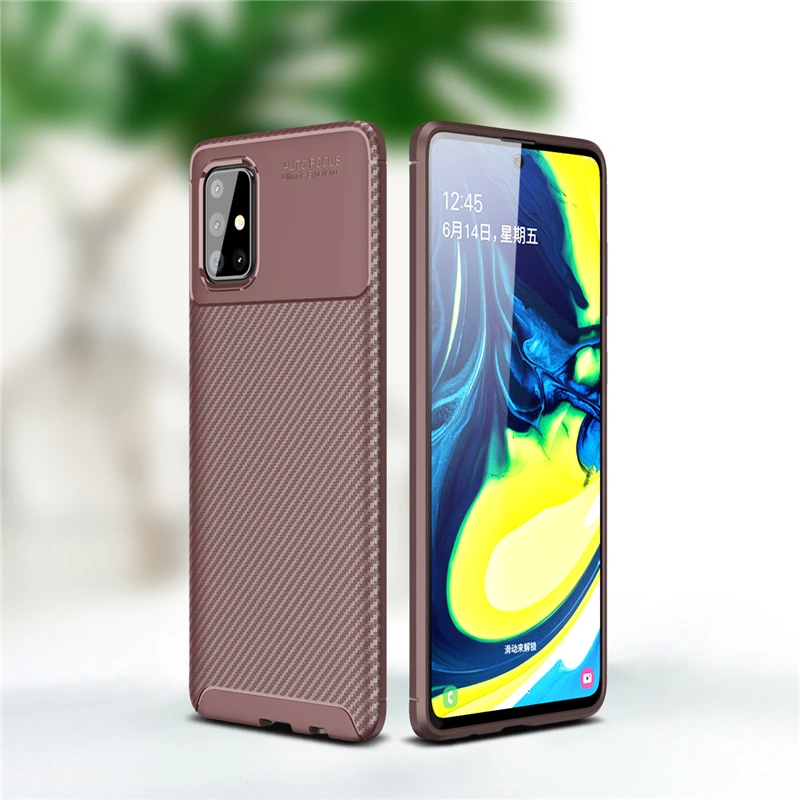 Чехол для Samsung Galaxy A71 силиконовый чехол в деловом стиле задняя крышка телефона