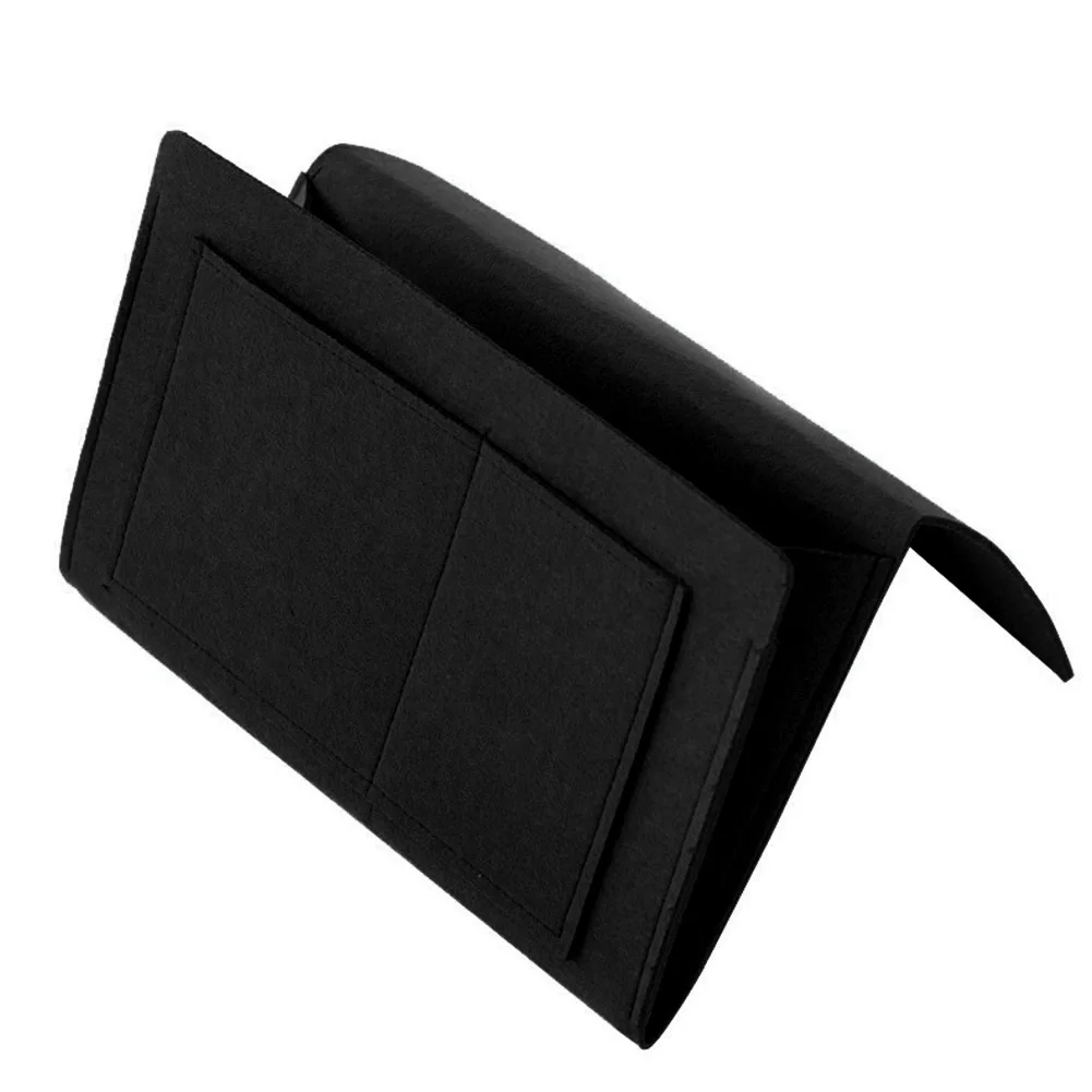 40# Practical Student Dormitory Bed Phone Earphone Books Hanging Caddy Bedside Storage Bag Pouch Organizer Bed Holder Pockets