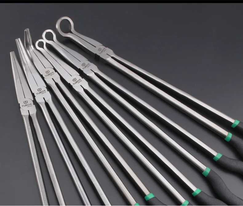 

16" 410mm extra long Nose Pliers multi Pliers Straight bent handle pliers Multi-functional Reach Circle Nose Pliers Plug Puller