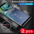 2 шт., Гидрогелевая пленка для samsung Galaxy j7 pro 2017 note 8 9 10 pro plus a6 a7 a8 2018