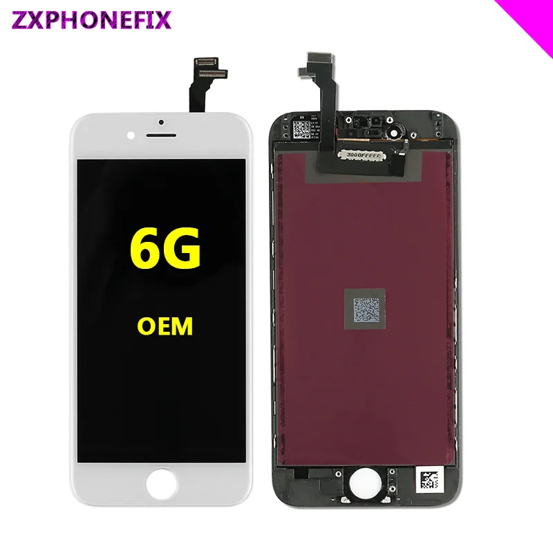 Для iPhone 6G Премиум OEM ЖК-дисплей в сборе Замена дисплея с сенсорным дигитайзером
