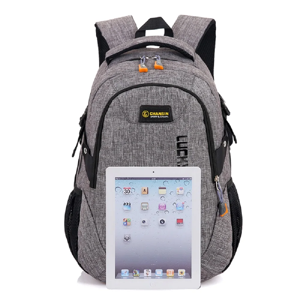 2020 new fashion men's Computer Bags high school college students laptop bag women Designer Backpack canvas Travel Backpacks | Багаж и