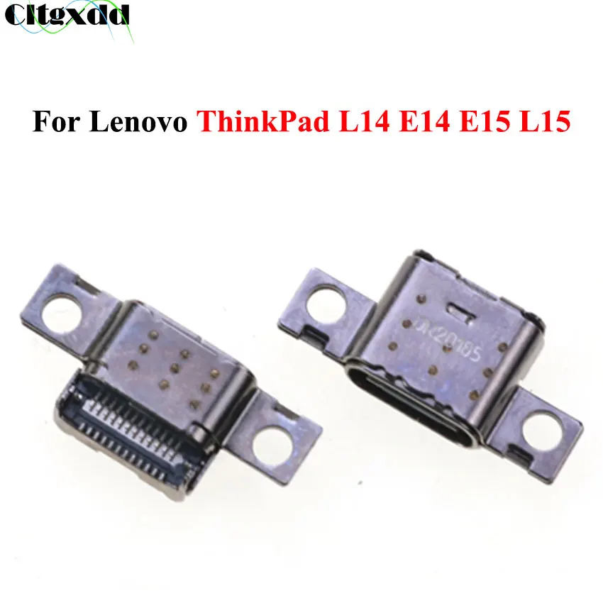 

Cltgxdd New For Lenovo ThinkPad L14 E14 E15 L15 Type-C USB Charging Port DC Power Jack Connector 24Pin Female Socket