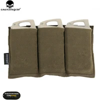 emersongear triple m4 pouch tactical combat hunting magazine pouch bag for airsoft gun pouches