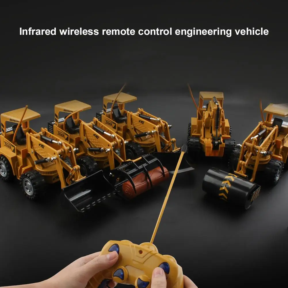 

1/24 5CH RC Excavator toy Wireless Remote Control Engineering Car Excavator Vehicle Kids Toy Boys Birthday Gift