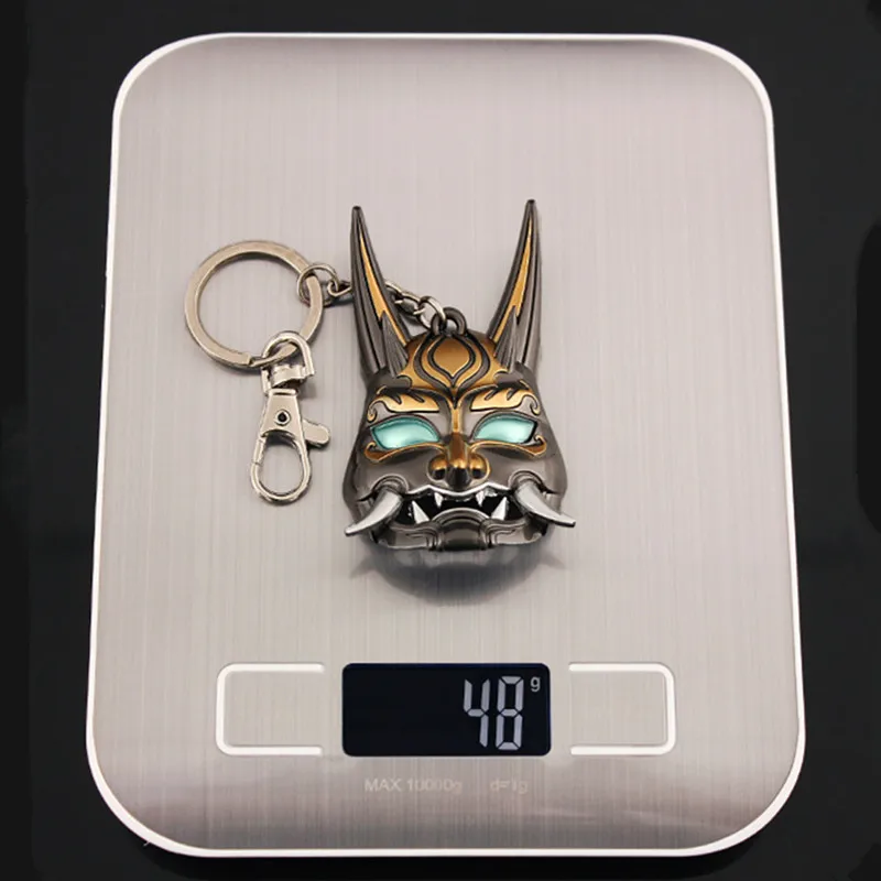 Ударопрочная маска Yasha Xiao для косплея из металлического сплава |