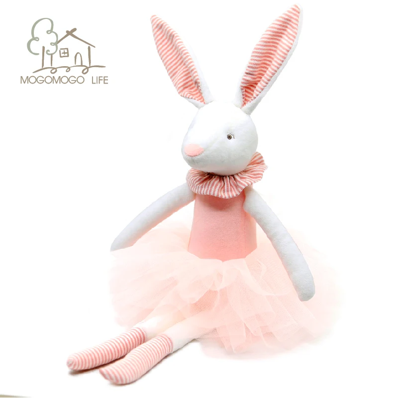 MOGOMOGO кролик Балерина Кукла ручной работы с красивой пачкой Пасхальный подарок