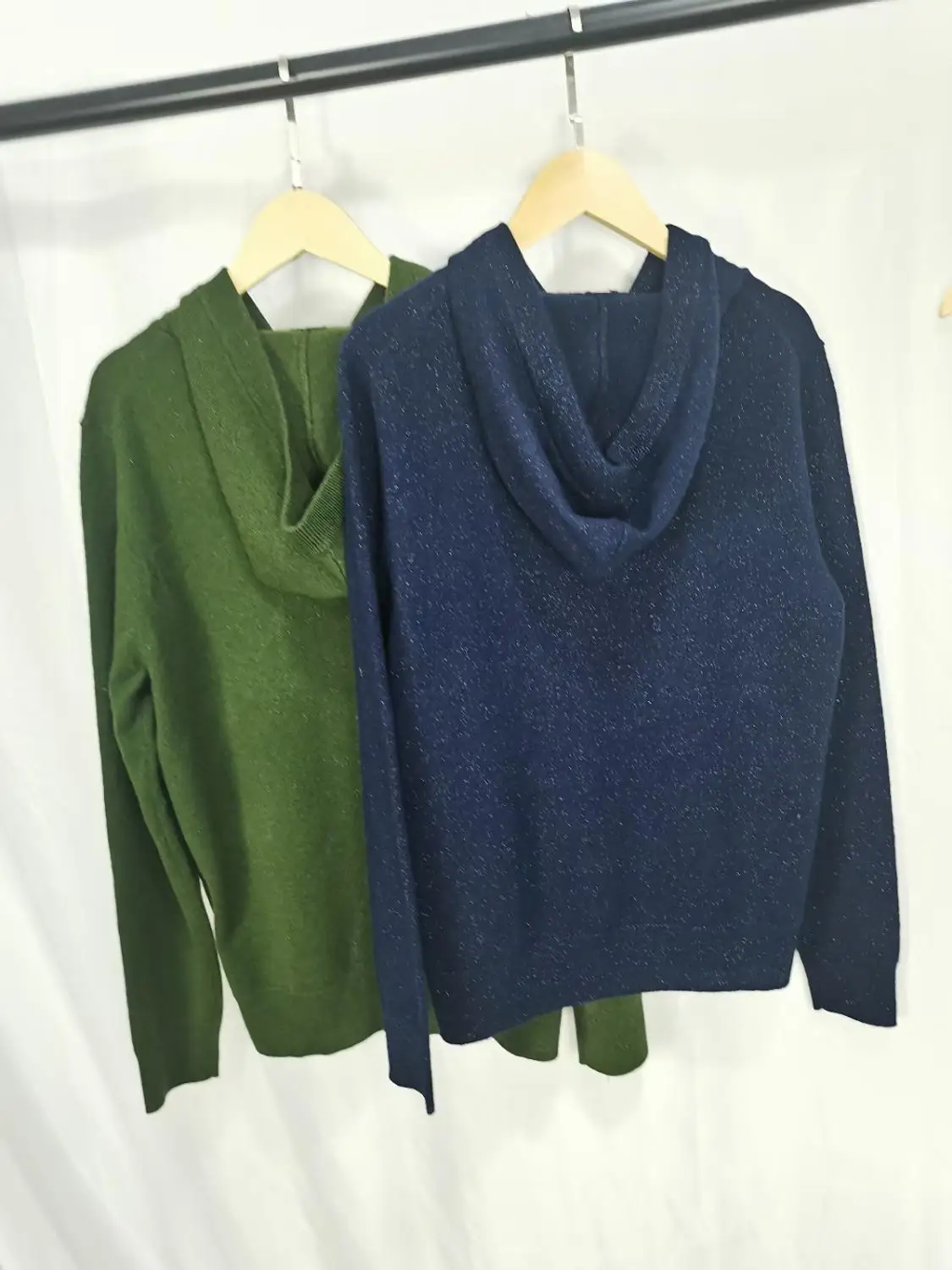 

Hot Drilling letter women cashmere sweater long sleeve casual wild lady knit sweater hooded pullover tops