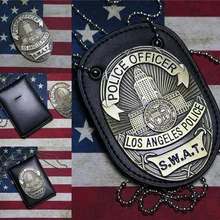 Новинка 1 шт. металлический значок офицера LA Police SWAT идентификатор