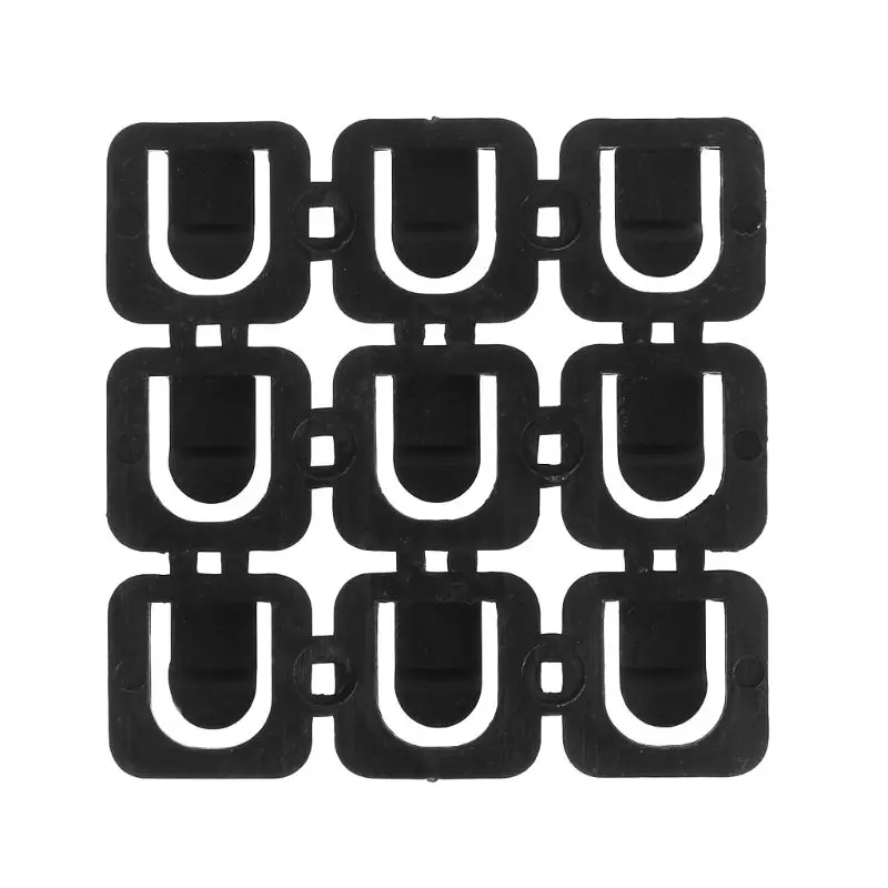 Самоклеящийся зажим для крепления кабеля 18 шт. автомобильный фиксированный usb