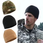 Мужская тактическая флисовая Кепка, ветрозащитная, теплая, для катания на лыжах, рыбалки, походов, камуфляжная, военная, Армейская, страйкбола, охоты, Классическая, унисекс Кепка
