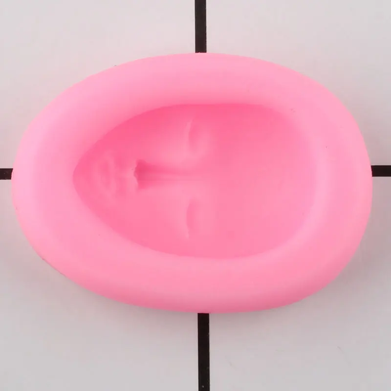 3D девушка уход за кожей лица силиконовые формы инструменты для украшения тортов