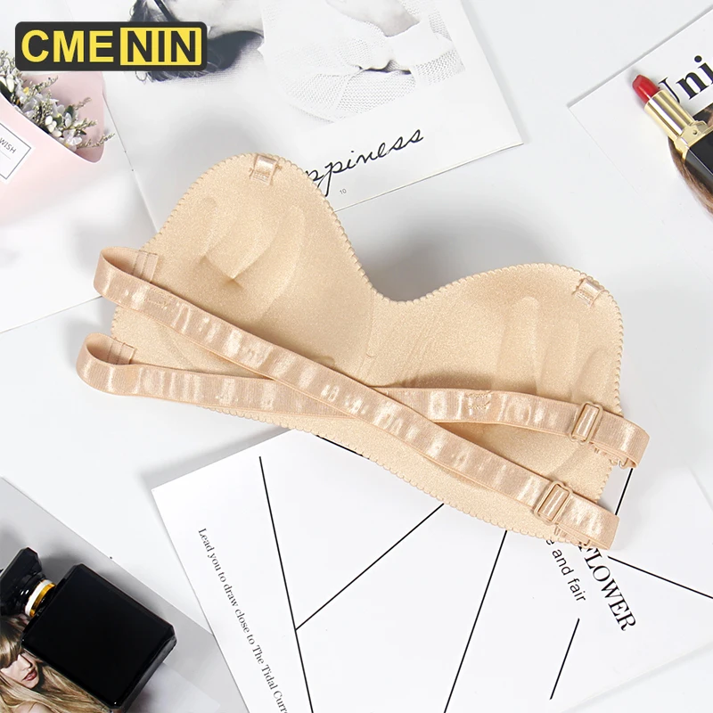 Женский Бюстгальтер бандо CMENIN летний бесшовный бюстгальтер с трансформируемыми