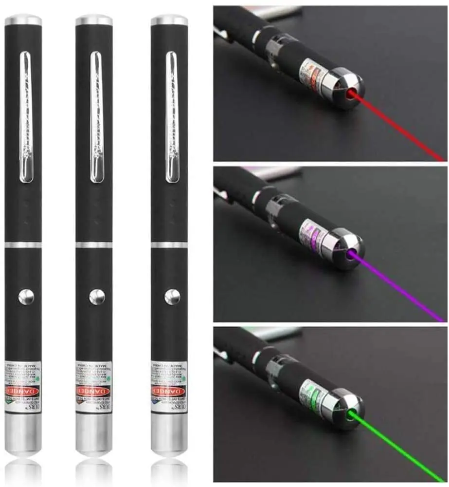 5MW LED Laser Pet Cat Toy Red Dot Light Sight 530Nm 405Nm 650Nm Interactive Pen Pointer | Дом и сад