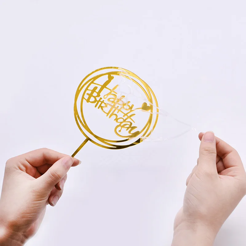 1 шт. блестящие золотые буквы оформления тортов на свадьбу день рождения | Дом и