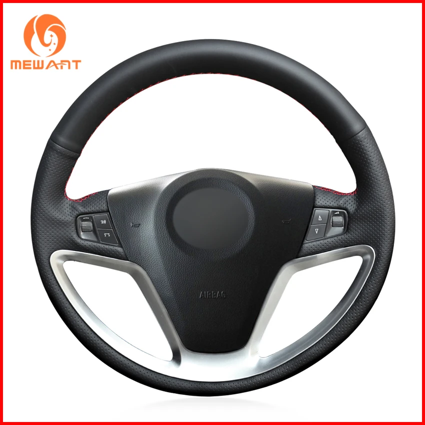 MEWANT черная искусственная кожа фотоаксессуары для Opel Antara 2007 2008 2009 2010 2011 набор