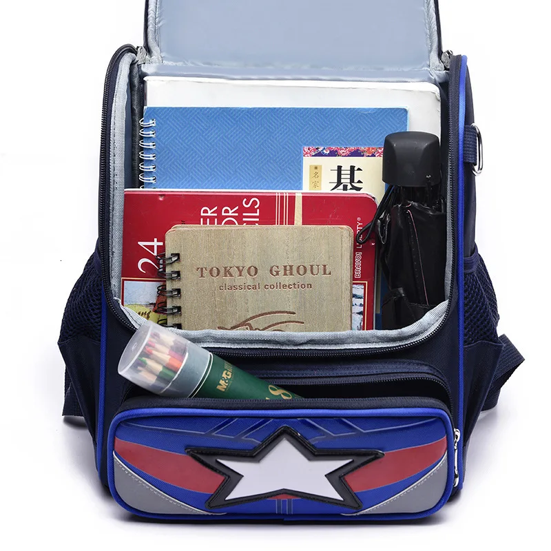 Famous brand cartoon print children's school backpacks Large capacity kids travel backpack. Waterproof school bag for boys girls