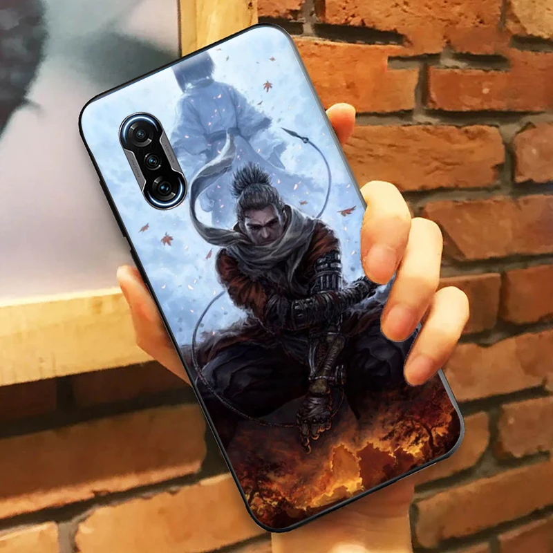 

Phone Case For Xiaomi POCO X3 Pro X3 NFC F3 Pro GT M3 Pro For POCO F3 GT SEKIRO Pro Back Cover Coque Soft TPU Cases