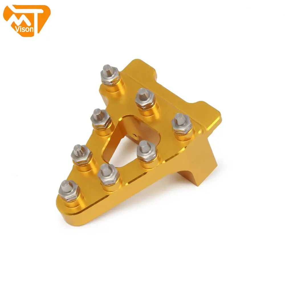 Мотоцикл Запчасти Алюминиевая задняя тормозная педаль шага для HONDA CRF50 XR50 SSR SDG TAO Coolster 70 90 107 110 125 on.